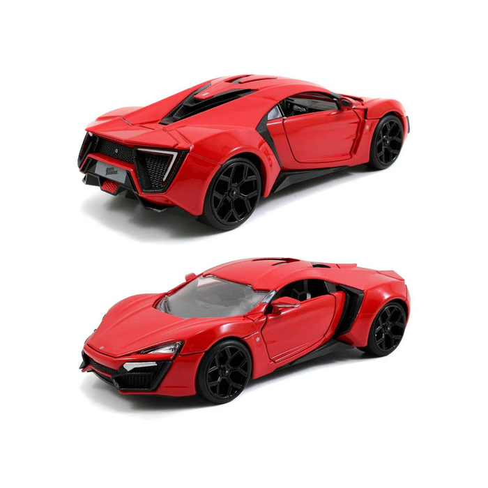 Fast & Furious Lykan Hypersport 1:24 Scale Die-Cast Vehicle by Jada (Red)