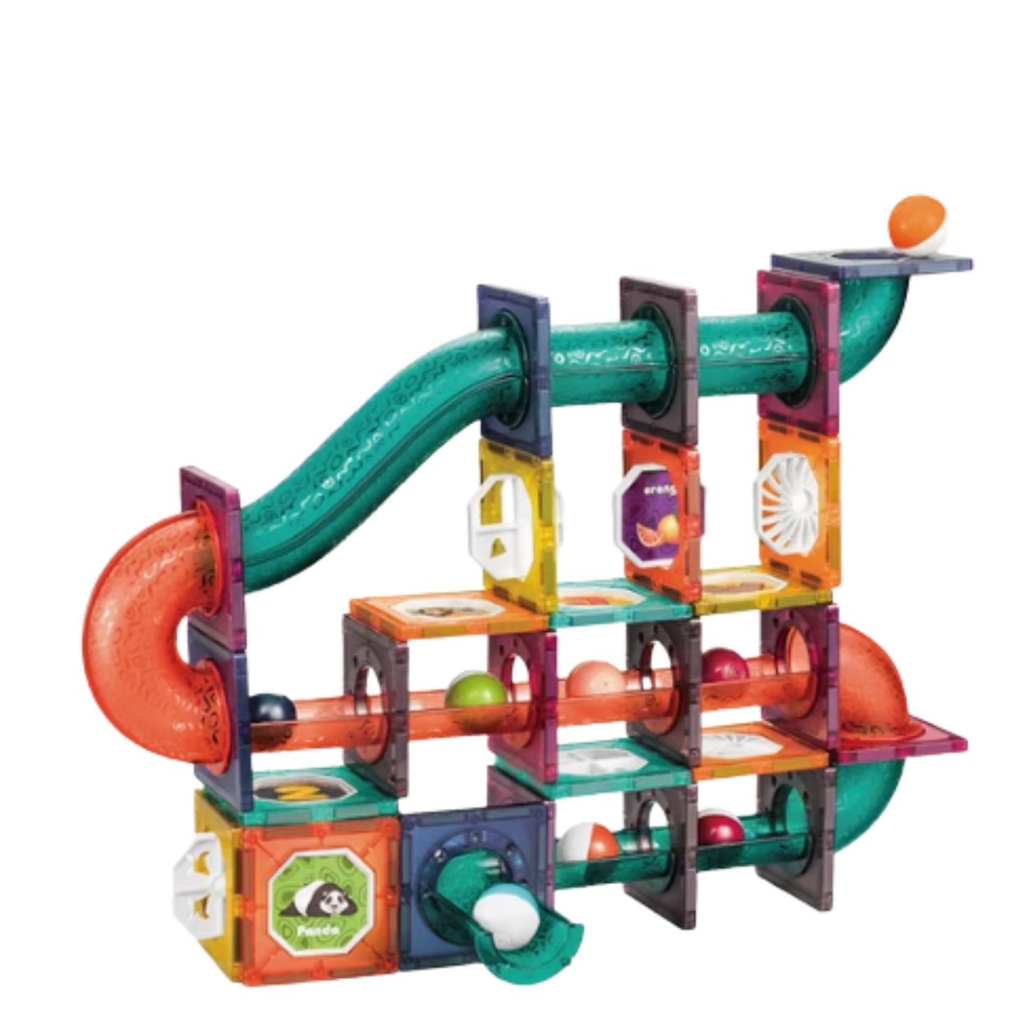 Magnetic Tiles Blocks - Smart Pocket Edition (78 Pieces)
