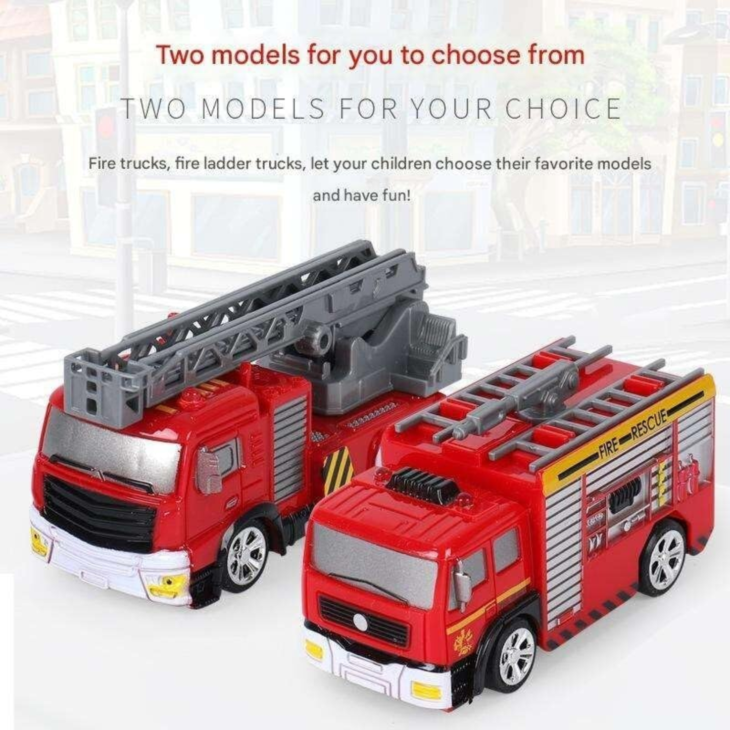 Create Toys / Shen Qi Wei 1:64 Scale Fire Engine Water Sprayer Truck