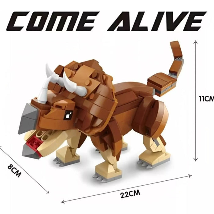 Come Alive Blocks - Creative Building Set (1178 Pieces) - Pingao Blocks Edition