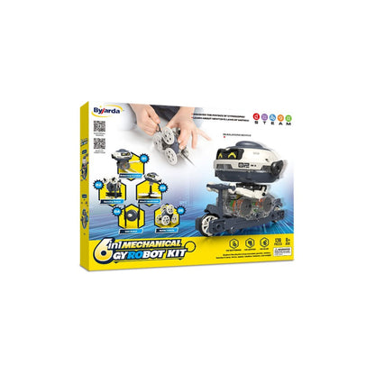 Gyrobot Kit - STEM Educational Building Set (136 Pieces) - Byjarda