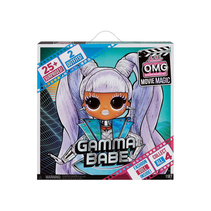 L.O.L. Surprise! O.M.G. Movie Magic Fashion Doll - Gamma Babe with 25+ Surprises