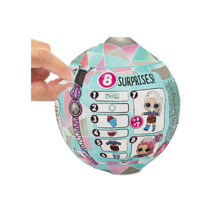 L.O.L. Surprise! Winter Disco Glitter Globe Doll with Glitter Hair & Surprises