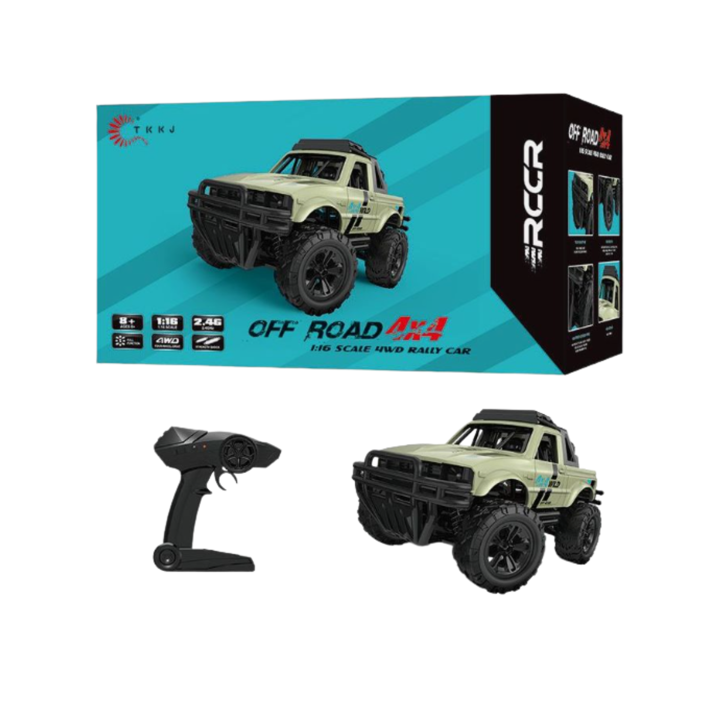 TKKJ 1:16 Scale Off-Road 4x4 Rally Car