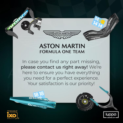 RW Aramco Aston Martin F1 Team Formula 1 Model Car