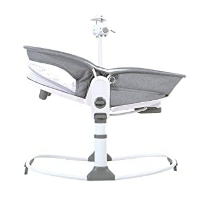 Mastela Deluxe Multi-Functional Bassinet – Premium Comfort in Modern Orange & Grey