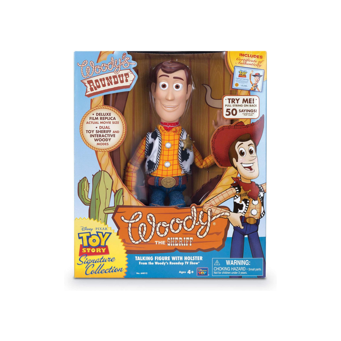 Disney Pixar Toy Story Signature Collection – Woody’s Roundup Talking Sheriff Woody Action Figure