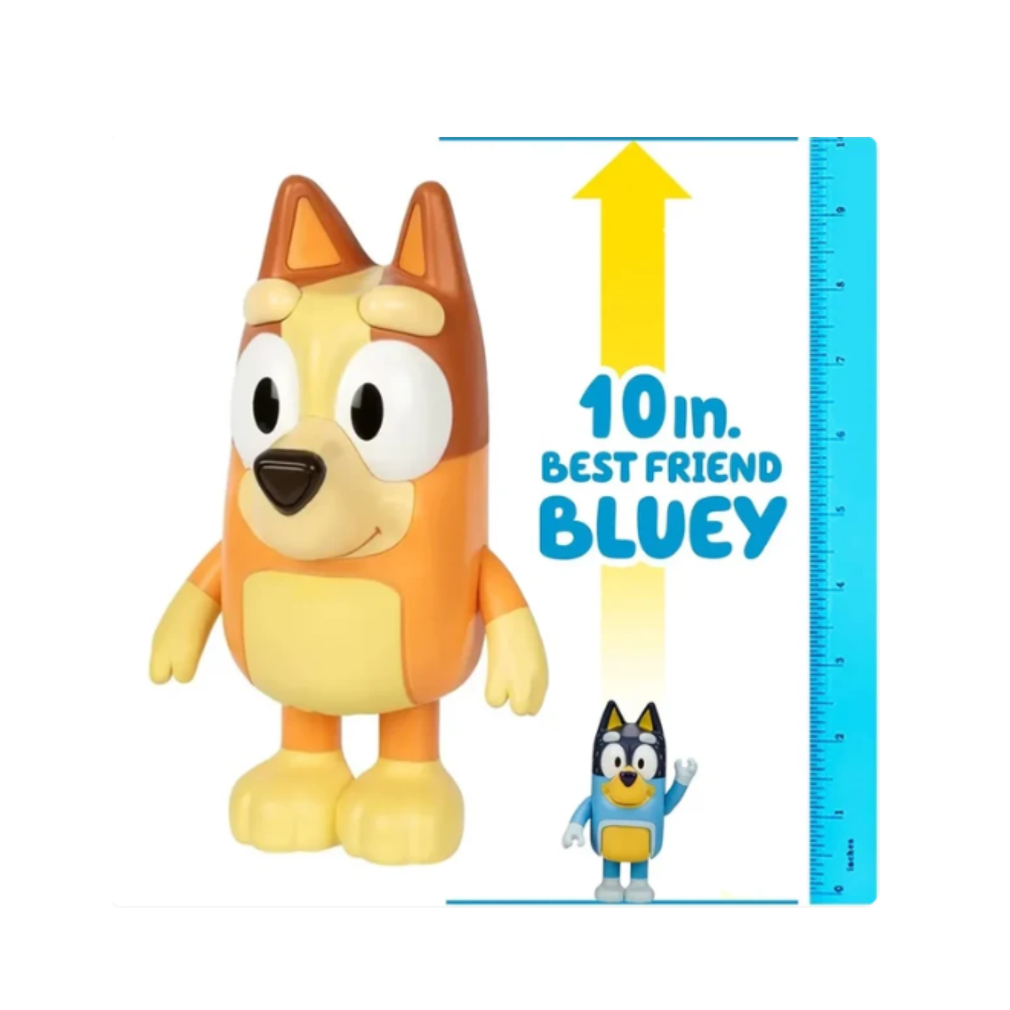 Bluey Best Friend Bingo Official Plush Soft Toy (Orange)