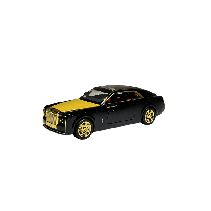 Premium Black & Gold Luxury Die-Cast Model Car – 1:24 Scale | XLG