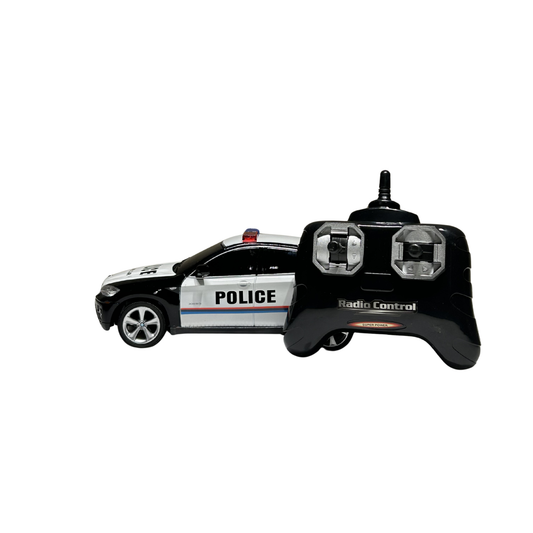 BMW X6 Police RC Car 1:24 Scale – Full Function Remote Control SUV with Lights