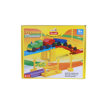 Trenino Classic - Wooden / Educational Train Set (Fun Factory Quercetti Edition)