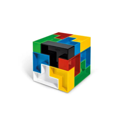 Poli Cubi - Interlocking Educational Building Blocks (Fun Factory Quercetti Edition)