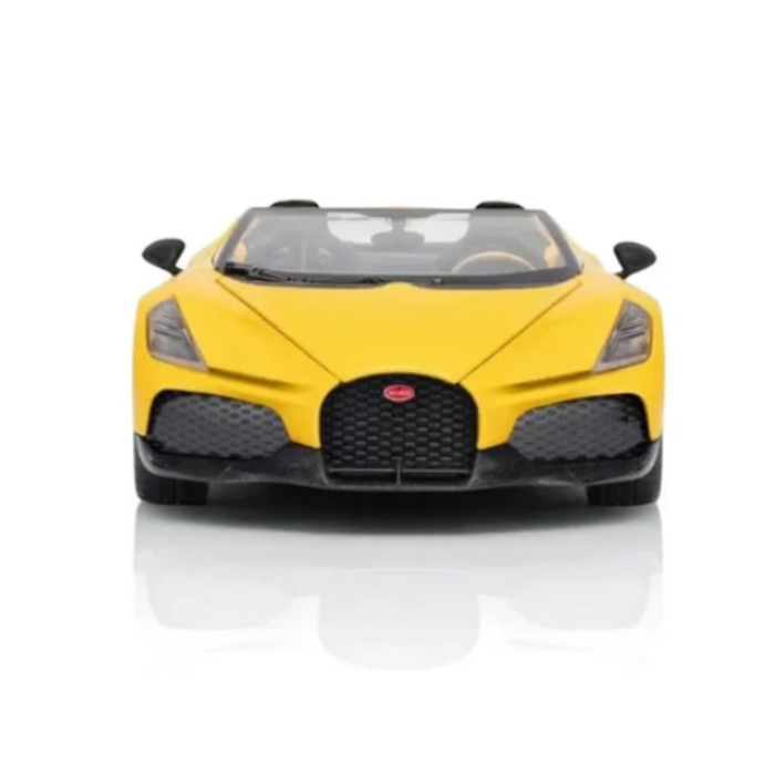 RW Bugatti Mistral 1:32 Scale Die-Cast Model Car (Yellow)