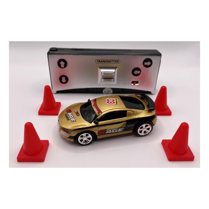 Create Toys / Shen Qi Wei 2006C 1:64 Scale Audi Mini RC Car (Gold)