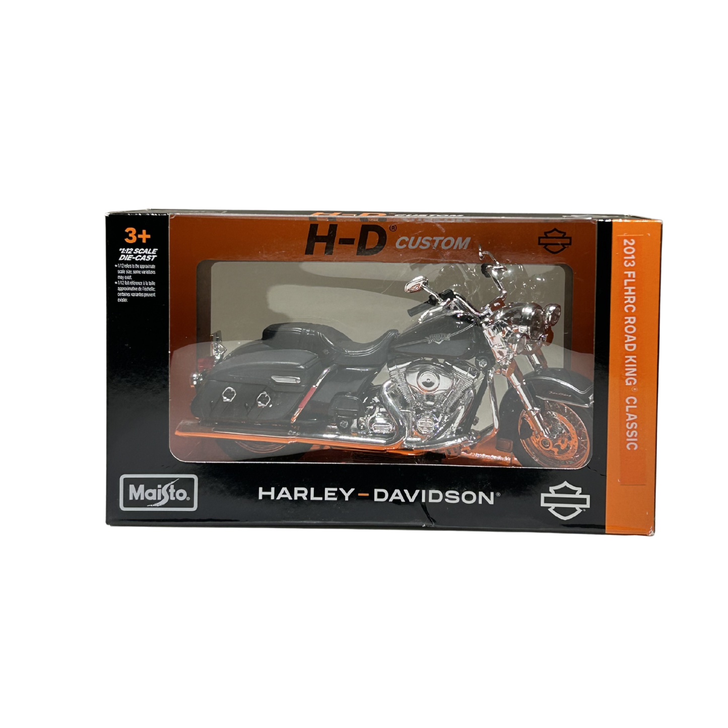 Maisto Harley-Davidson 2013 FLHR Road King Classic Die-Cast Motorcycle Model Bike (3+ Years)