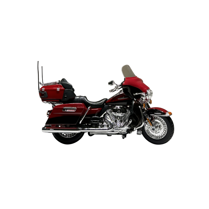 Harley-Davidson FLHTK Electra Glide Ultra Limited Die-Cast Motorcycle Model – Red Touring Bike Collectible