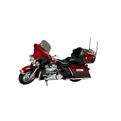 Harley-Davidson FLHTK Electra Glide Ultra Limited Die-Cast Motorcycle Model – Red Touring Bike Collectible