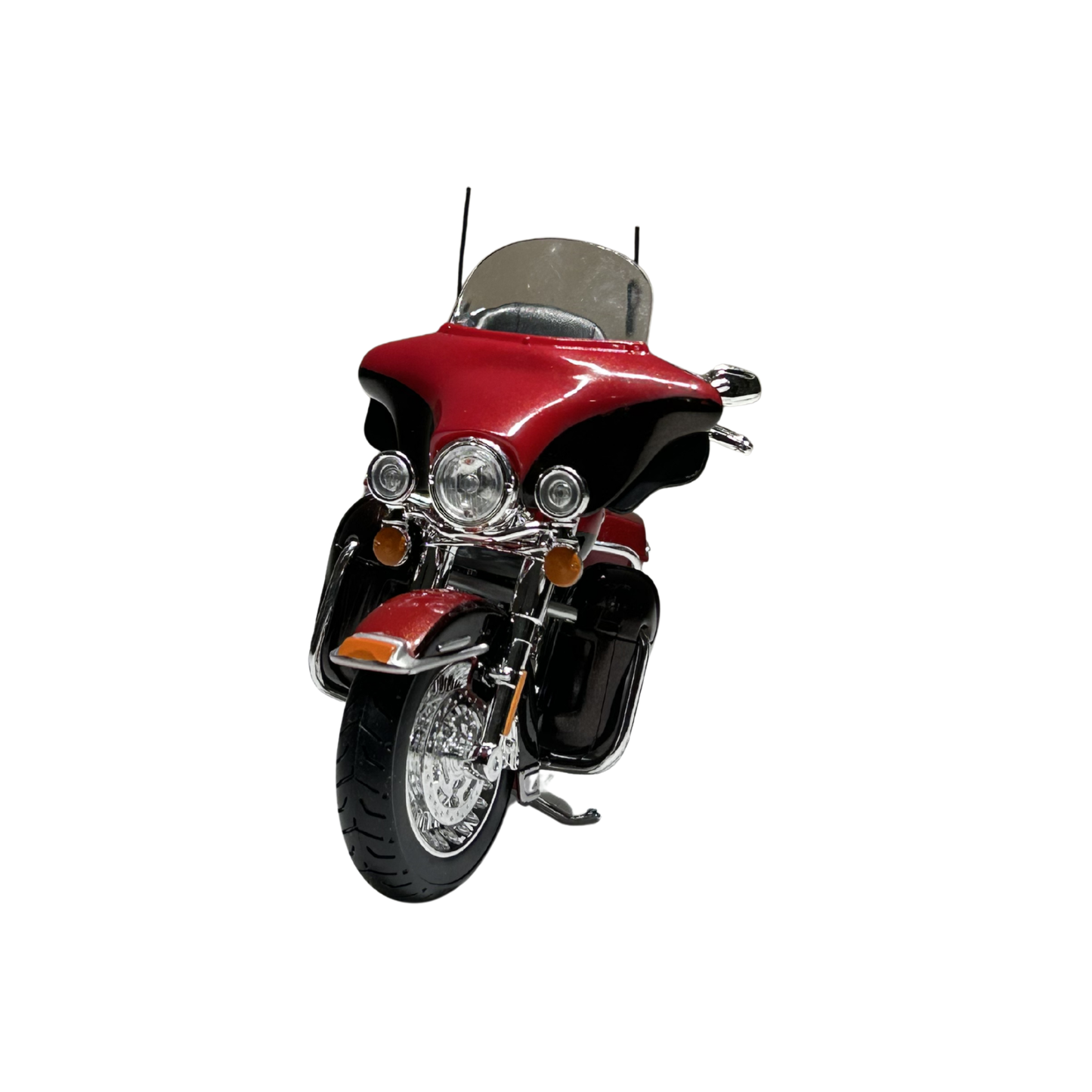 Harley-Davidson FLHTK Electra Glide Ultra Limited Die-Cast Motorcycle Model – Red Touring Bike Collectible