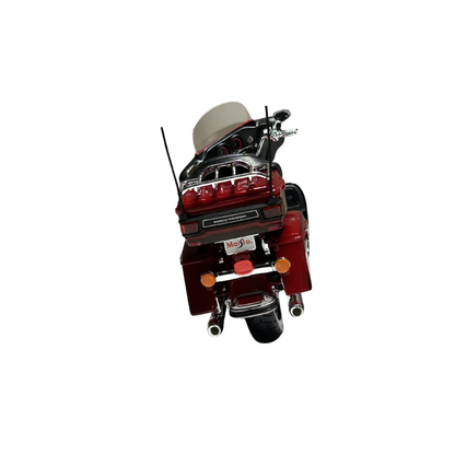 Harley-Davidson FLHTK Electra Glide Ultra Limited Die-Cast Motorcycle Model – Red Touring Bike Collectible