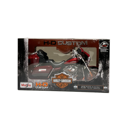 Harley-Davidson FLHTK Electra Glide Ultra Limited Die-Cast Motorcycle Model – Red Touring Bike Collectible