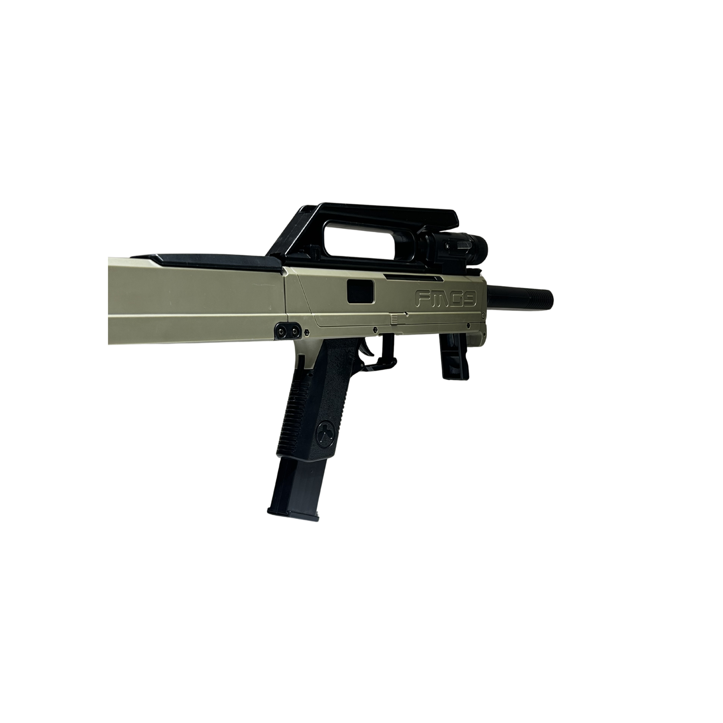 FMG9 Folding Toy Gun with Soft Foam Darts – Tactical Blaster Toy for Kids
