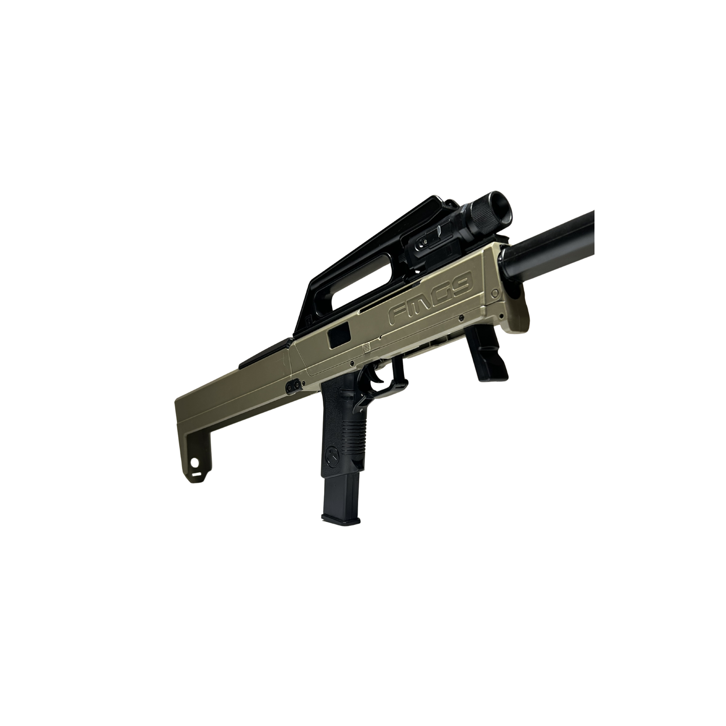 FMG9 Folding Toy Gun with Soft Foam Darts – Tactical Blaster Toy for Kids