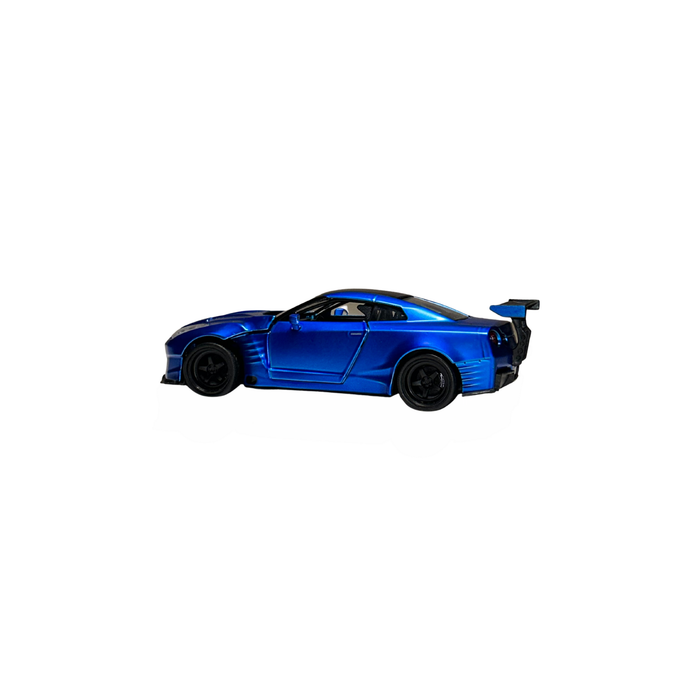 Fast & Furious Brian's Nissan GT-R (R35) Ben Sopra Die-Cast Model Car – Blue Collectible Toy Ca