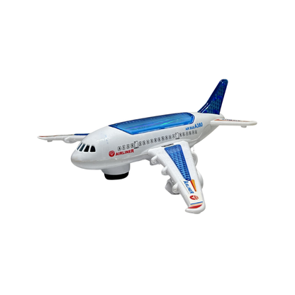 Airbus A380 Airliner Toy Plane Model – Passenger Aircraft Toy with Rolling Wheels