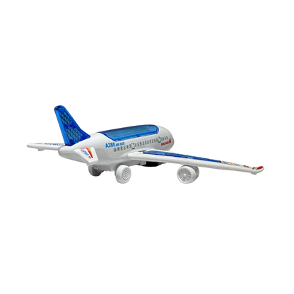 Airbus A380 Airliner Toy Plane Model – Passenger Aircraft Toy with Rolling Wheels