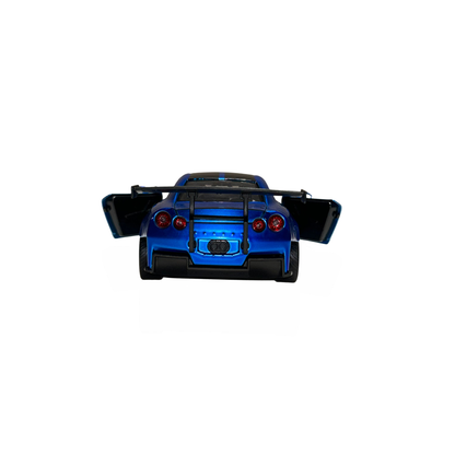 Fast & Furious Brian's Nissan GT-R (R35) Ben Sopra Die-Cast Model Car – Blue Collectible Toy Ca