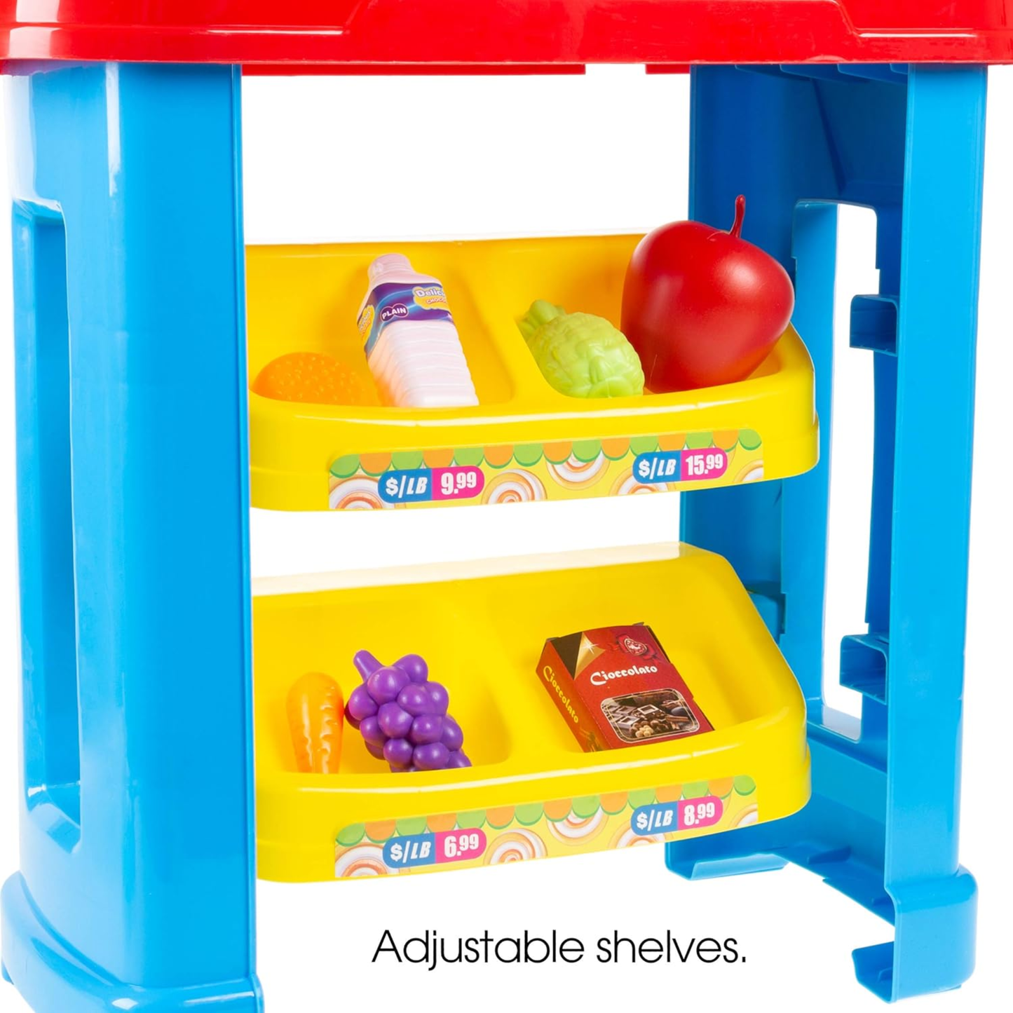 Bei Di Yuan Toys Mini Super Store – Kids Role-Play Grocery Supermarket Playset with Checkout & Accessories