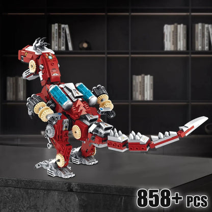 Mechanics Dinosaurs - STEM Building Kit (858+ Pieces) - LWCK Edition