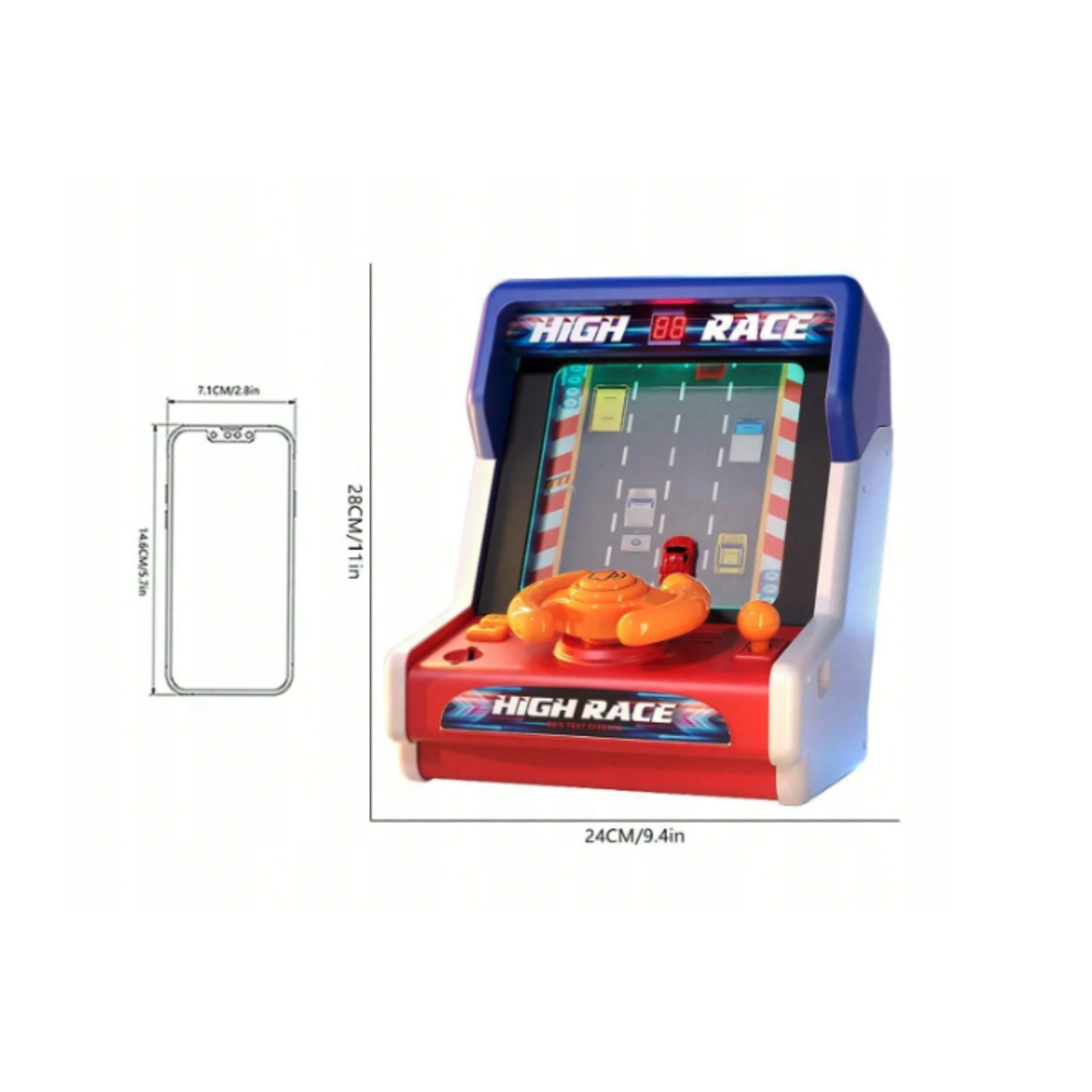 Baobei Jiaoshi High-Speed Racing Adventure – Interactive Racing Track Set for Kids (3 Years+)