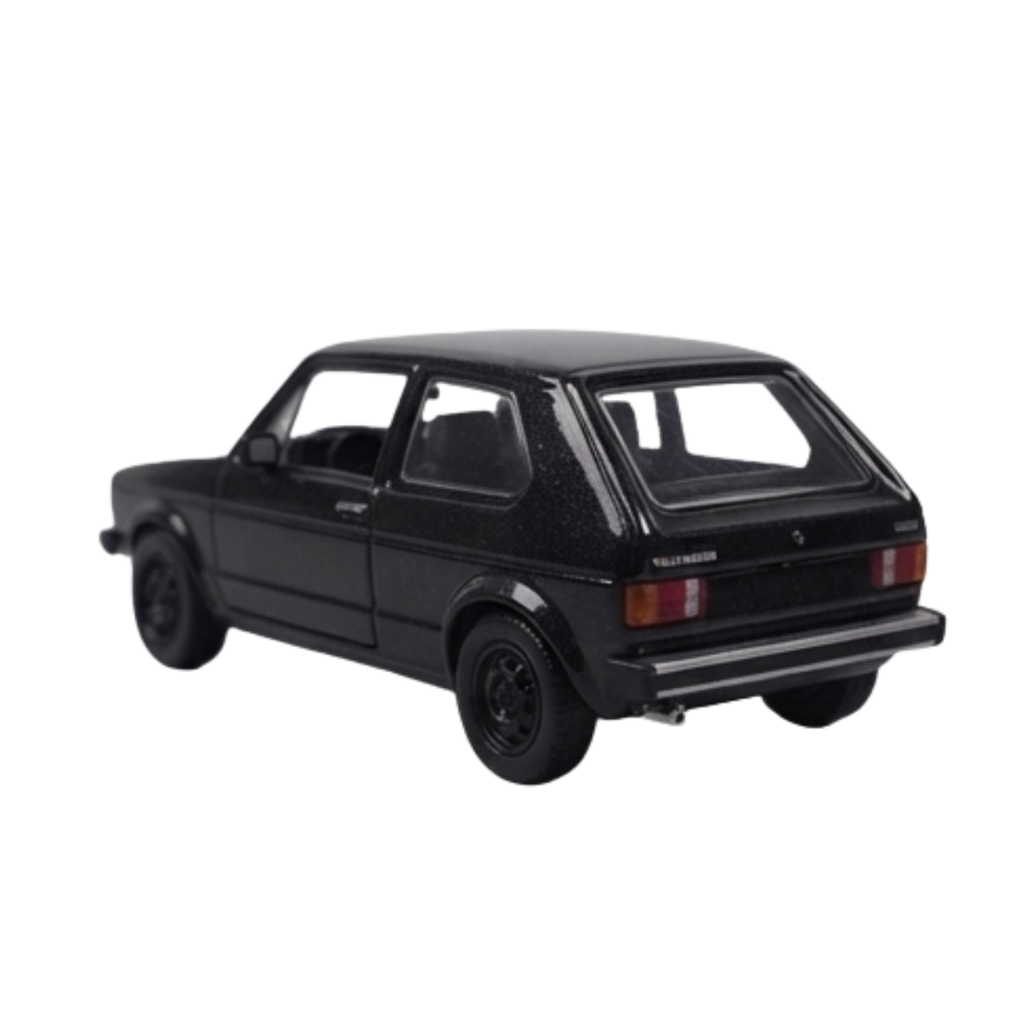 Vintage 1980 VW Rabbit "Black Bandit" – Limited Edition Die-Cast Hatchback