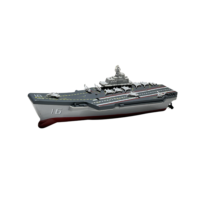 HappyCow LIAO NING Super Carrier 2.4GHz RC Military Aircraft Carrier Ship Model Toy