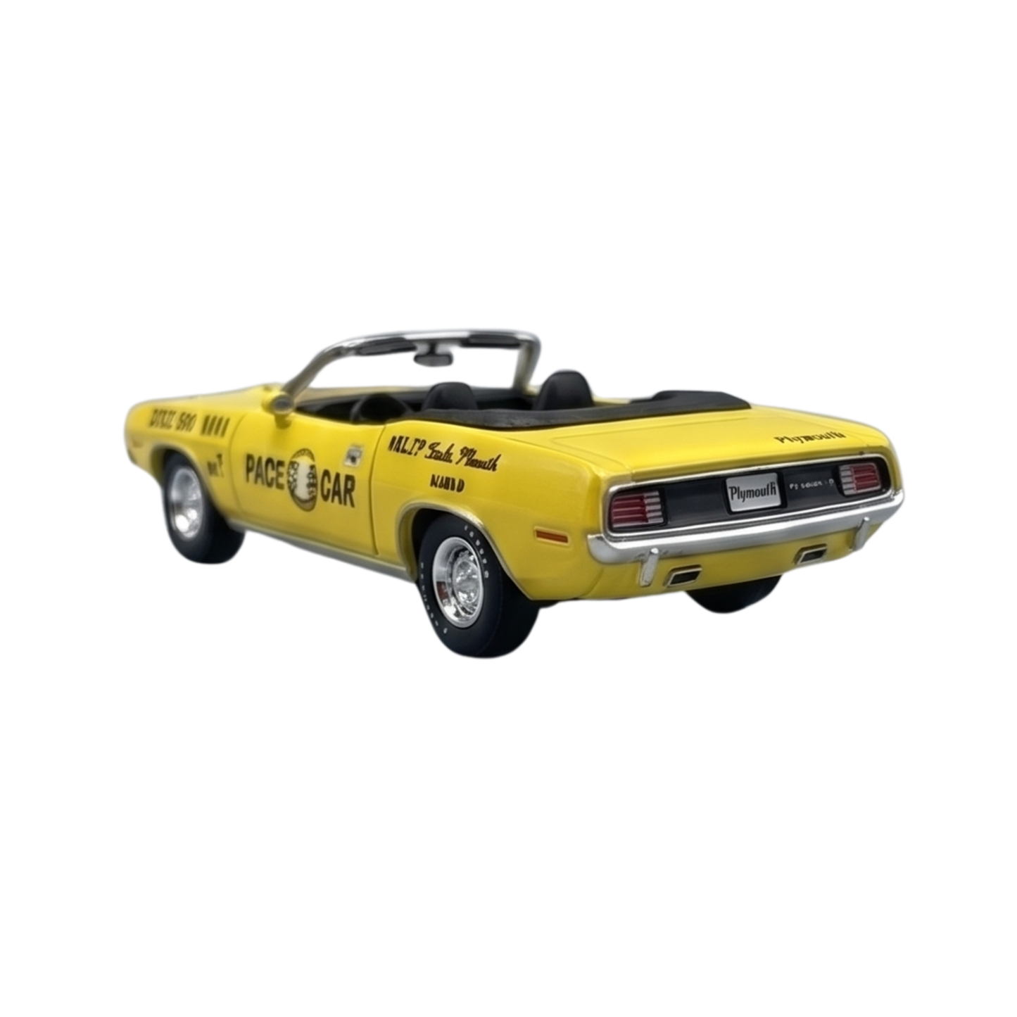 1971 Plymouth Barracuda Convertible | Dixie 500 Pace Car] - GreenLight 1:64 Scale