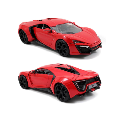 Fast & Furious Lykan Hypersport 1:24 Scale Die-Cast Vehicle by Jada (Red)