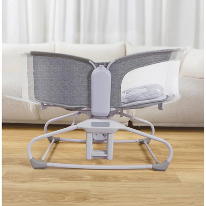 Mastela Deluxe Multi-Functional Bassinet – Premium Comfort in Sophisticated Dark Grey