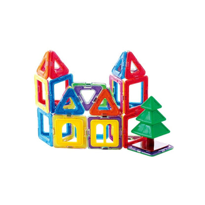 3D Magnetic Intellect - STEM Magnetic Building Set (104 Pieces) - Xinlebei Edition