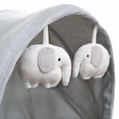 Mastela Deluxe Bassinet – Premium Comfort in Soothing Light Grey