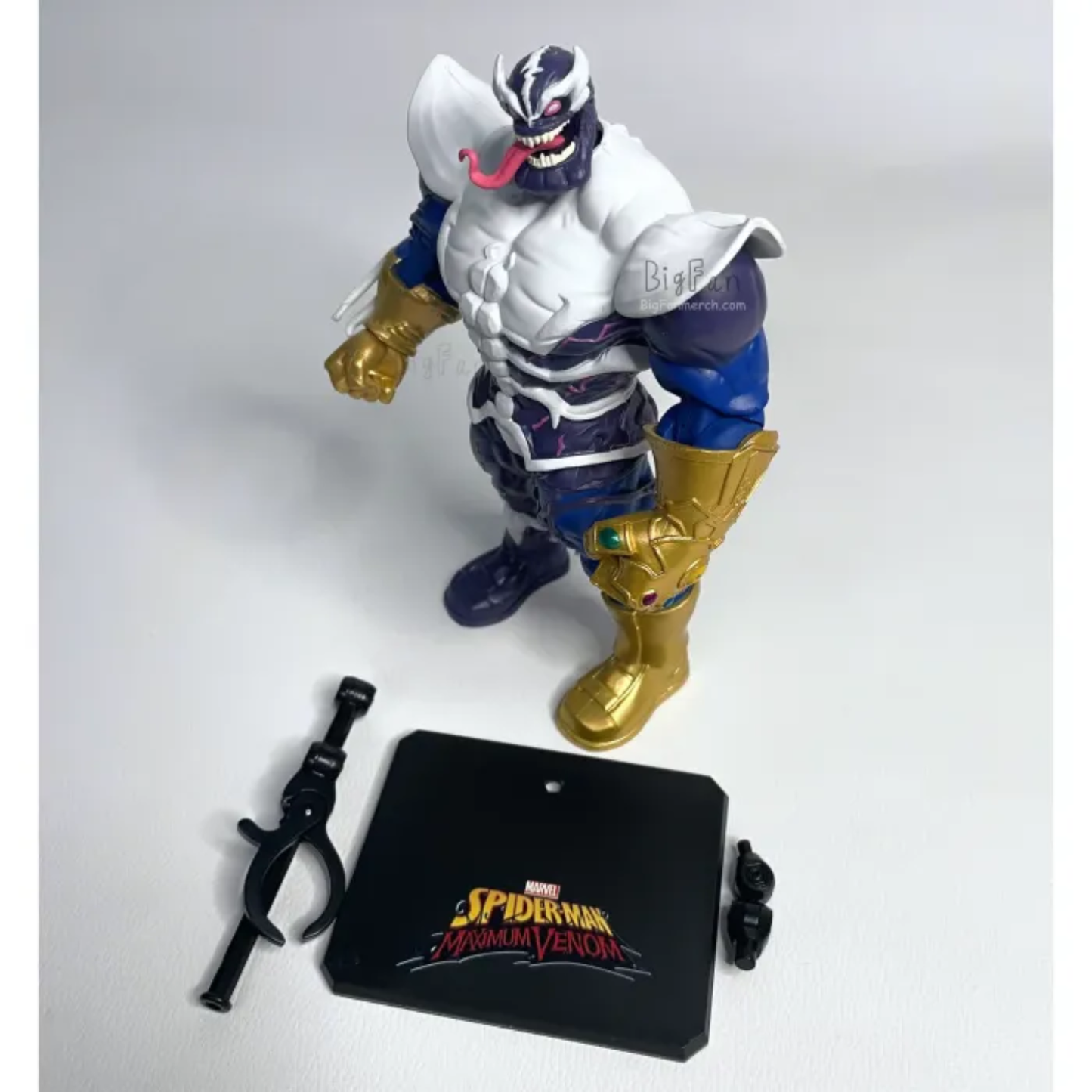 ZD Toys Marvel Spider-Man Maximum Venom Series - Venomized Thanos Action Figure