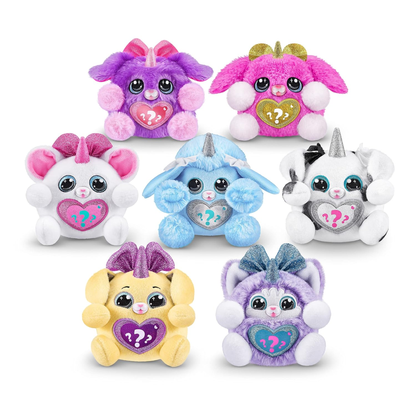 Rainbocorns Puppycorn Bow Surprise Series 3 – Bowie the Poodle Plush with 5 Surprise Layers & Slime