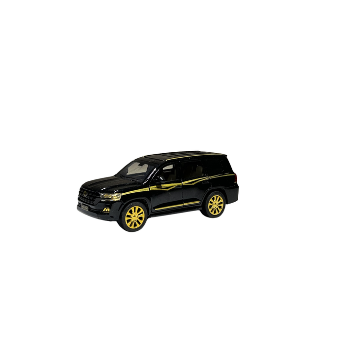 Black Luxury SUV Die-Cast Model Car with Sound, Light & Opening Parts – 1:24 Scale | XLG