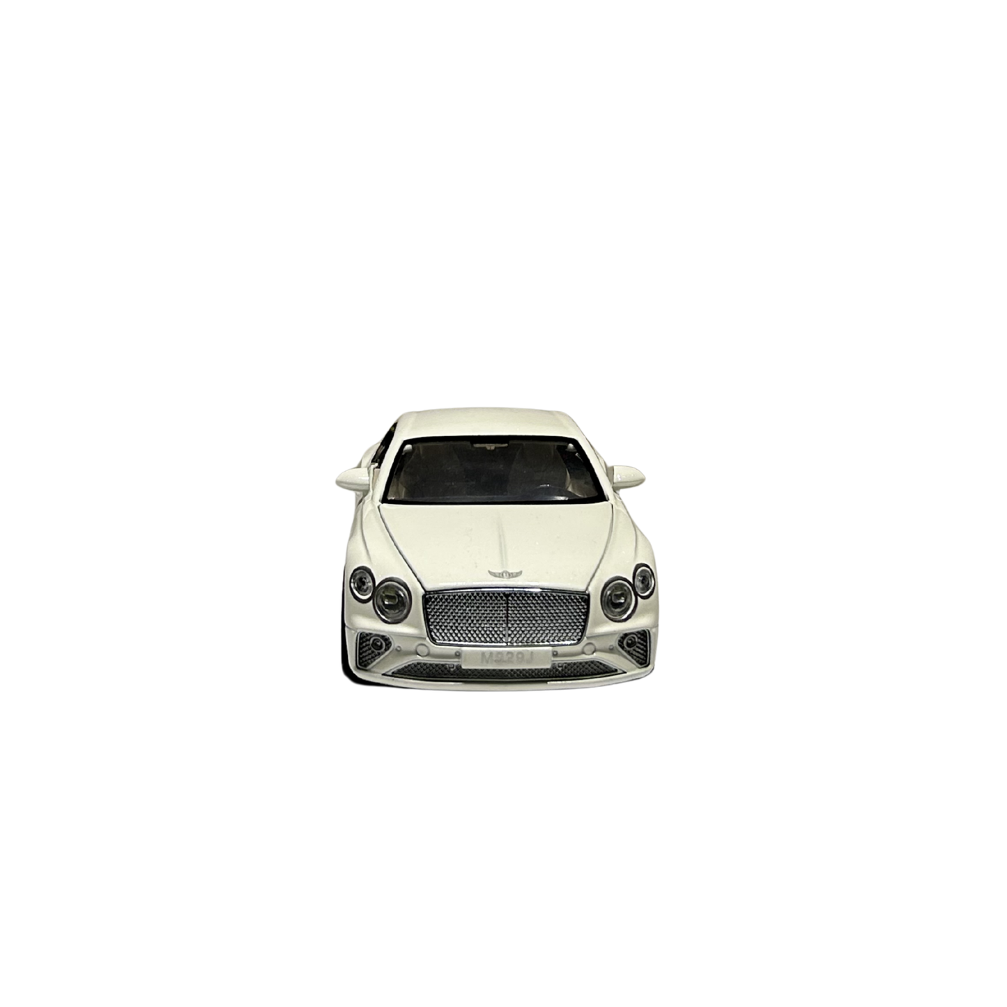 Luxury White Sports Coupe 1:24 Scale Die-Cast Model Car with Sound & Light Effects