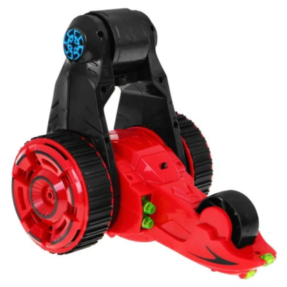 MKB 5 Rounds Stunt 6-in-1 Remote Control Transforming Stunt Car (Red)