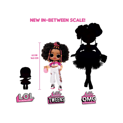 L.O.L. Surprise! Tweens Series 1 Hoops Cutie Fashion Doll – Unboxing Toy with Surprises
