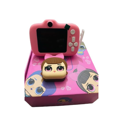 Funny Camera Series - Cartoon Camera (Pink Bow Hairband Edition)