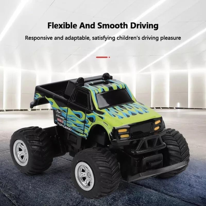 Create Toys / Shen Qi Wei 1:64 Scale Baja Racer (Black & Green)