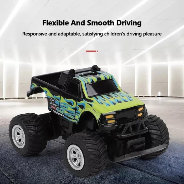 Create Toys / Shen Qi Wei 1:64 Scale Baja Racer (Black & Green)