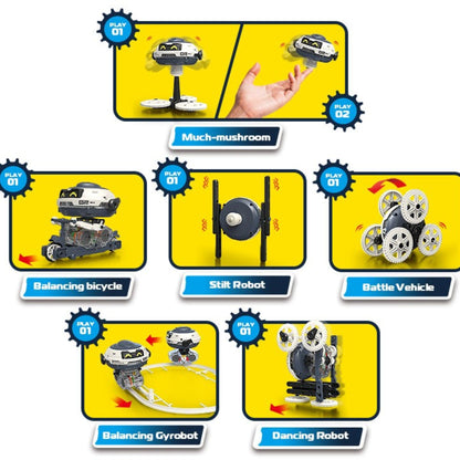 Gyrobot Kit - STEM Educational Building Set (136 Pieces) - Byjarda